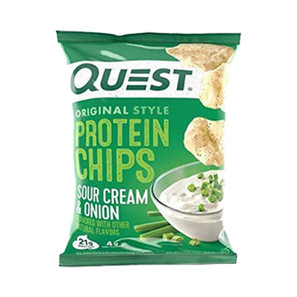 كويست بروتين شيبس كريمة و بصل 32 غ