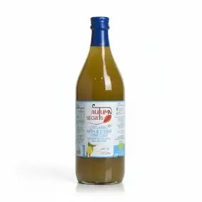 خل التفاح العضوي ليمون وماتشا  1 لتر (منتج ايطالي)